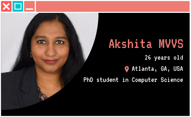 Akshita interview card