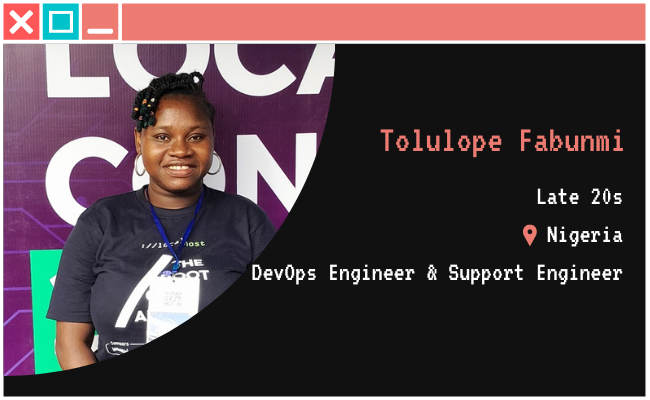 Women in tech series: interview with Tolulope Eniola Fabunmi