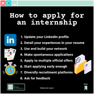 How to apply for an internship - TheTrendyCoder